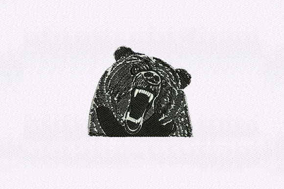 Black Bear Face: A Rustic Holiday Embroidery Review
