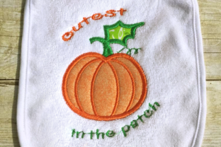 Cutest Pumpkin in the Patch Applique Review