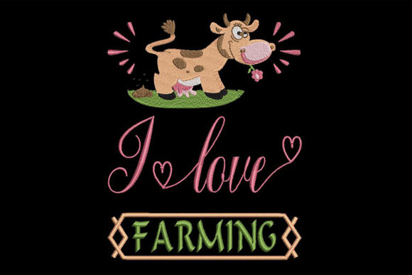 Farmers Quote: A Heartwarming Embroidery Design for Gifts