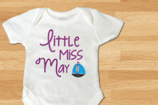 Little Miss May Sailboat Applique Review for Etsy Sellers