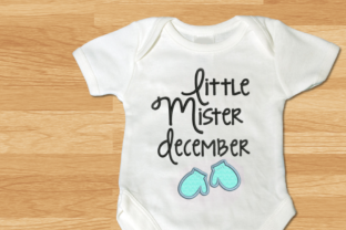 Little Mister December Mittens Applique Review