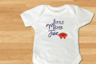Little Mister June Crab Applique Review for Seasonal Gifts