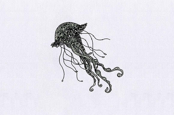 Mandala Jelly Fish: A Seasonal Embroidery Review
