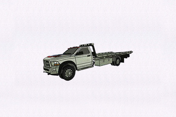 Tow Truck Embroidery: A Seller's Review for Etsy Shops